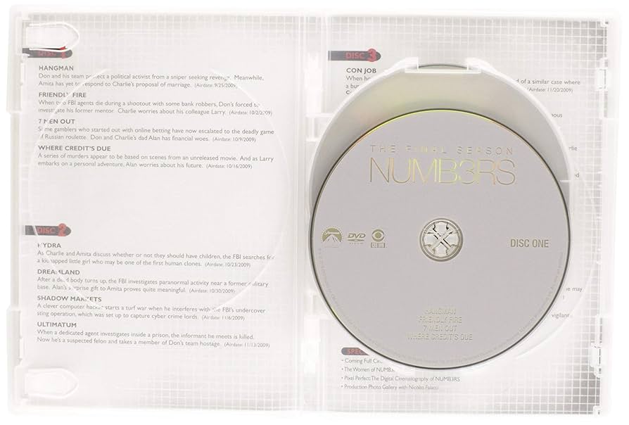 その他 Numbers Numbers [DVD] Amazon.co.jp: Numbers: Final Season/ [DVD] : DVD